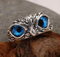 Attractive Silver Plated Owl Ring (Pack of 1)