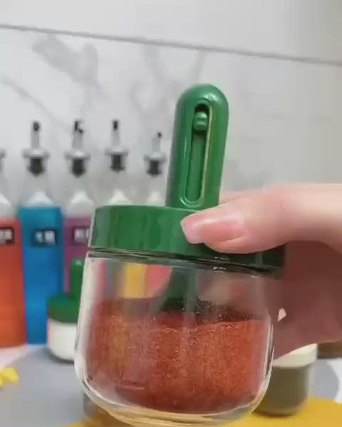 Air Tight Jar with Stand Spoon