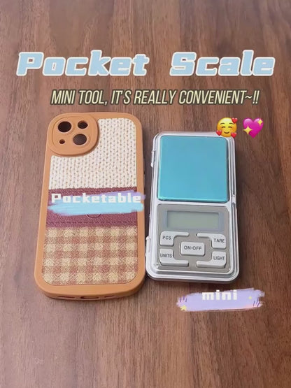 Mini Pocket Weight Scale Digital Machine With Auto Calibration